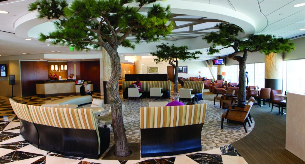 The American Airlines Admirals Club at San Francisco. Source: American Airlines Press Media Library